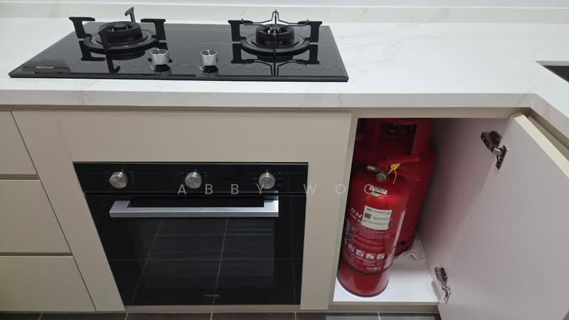 Kondominium untuk Disewa di Codrington Residence - Abby Woo - Kitchen - PropertyGuru.com.my