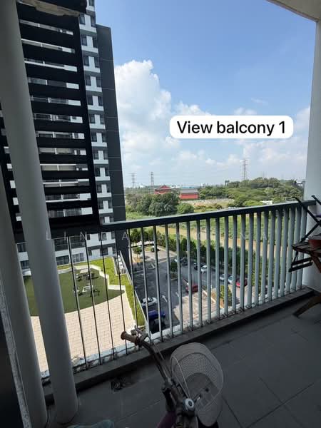Kondominium untuk Dijual di The Greens @ Subang West - Linda Suguna - Balcony - PropertyGuru.com.my