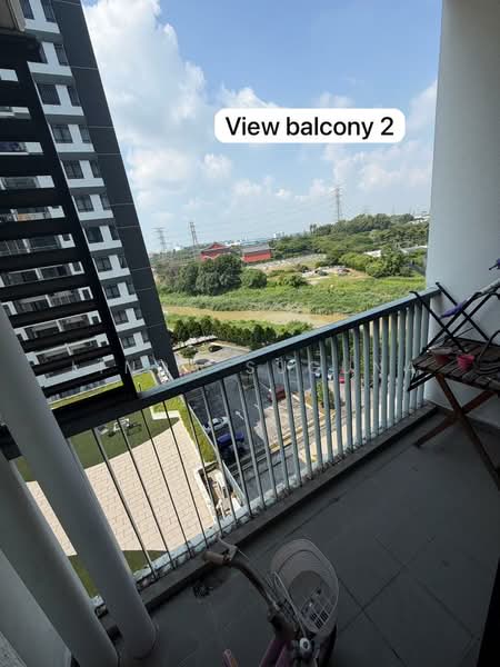 Kondominium untuk Dijual di The Greens @ Subang West - Linda Suguna - Balcony - PropertyGuru.com.my