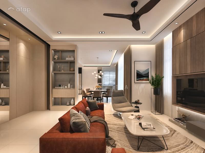 3-storey Terraced House for Sale in Kayangan Heights (Shah Alam) - Henry Tan - Living Room - PropertyGuru.com.my