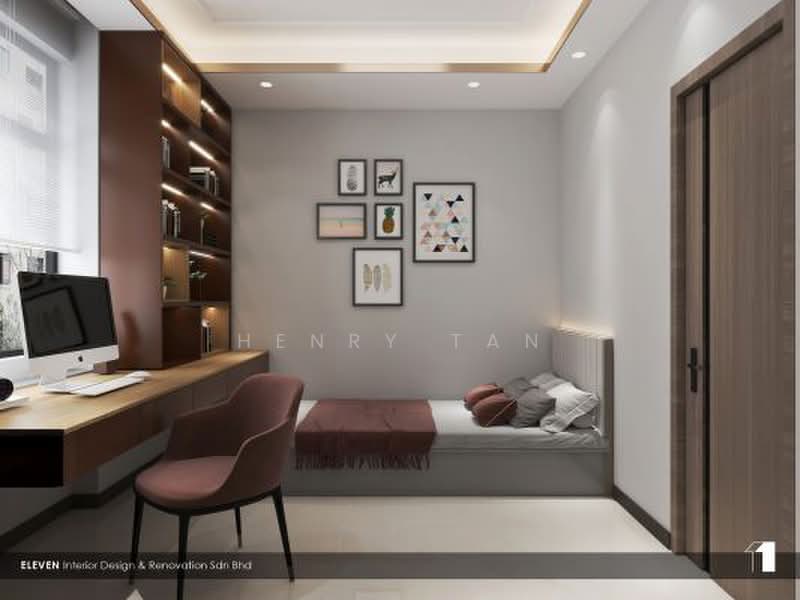 3-storey Terraced House for Sale in Kayangan Heights (Shah Alam) - Henry Tan - Study - PropertyGuru.com.my