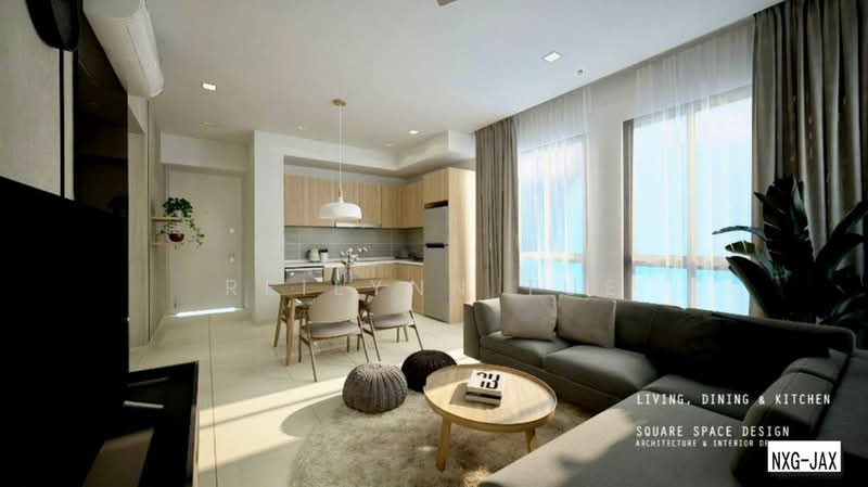 Pangsapuri untuk Dijual di Adria Residences - Reilynn Tue - Living Room - PropertyGuru.com.my