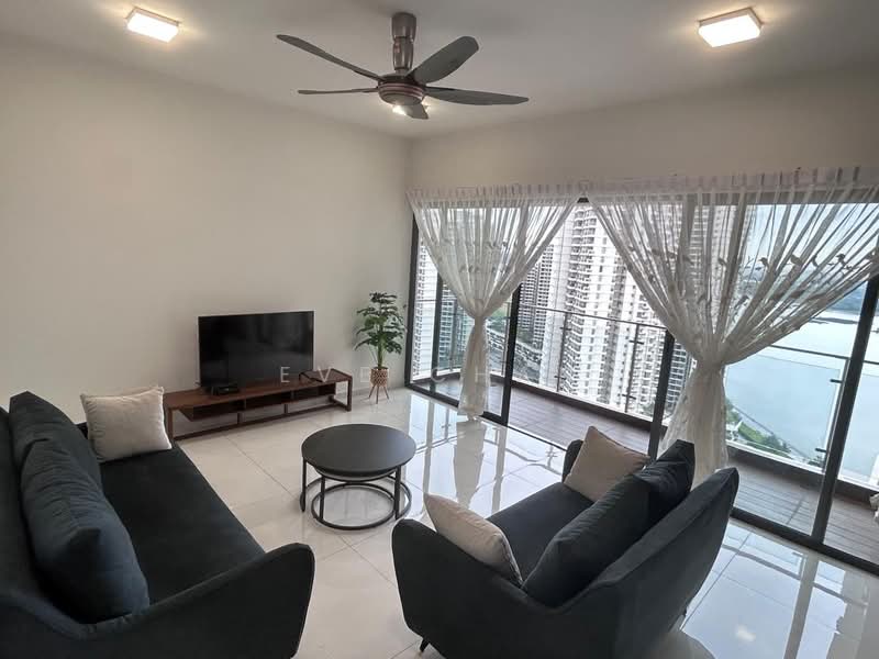 Kondominium untuk Disewa di Royal Strand @ Country Garden Danga Bay - Eve Chan - Living Room - PropertyGuru.com.my