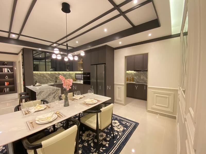 Servis Apartment untuk Dijual di Pinnacle Bukit Gambier - Tan Jing Yi - Dining Room - PropertyGuru.com.my
