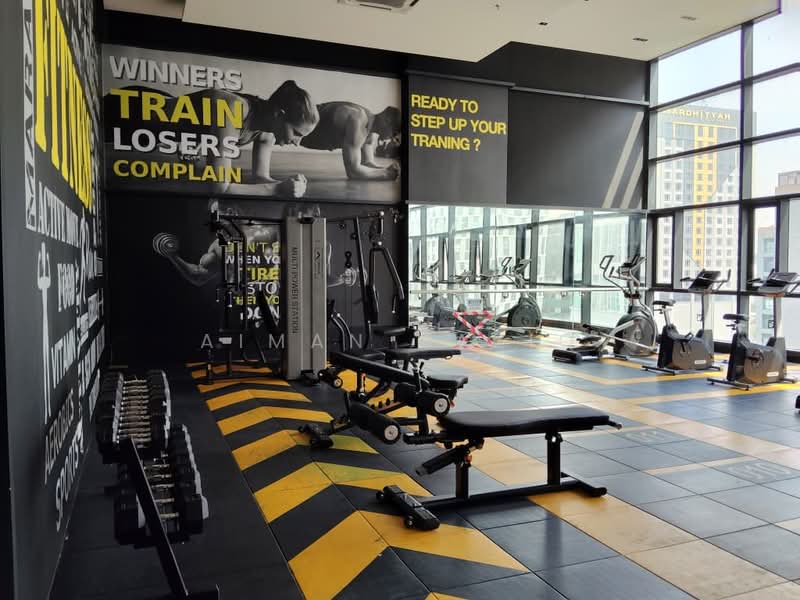 Service Residence for Rent at Alinea Suites - Aiman Haziq - Gym - PropertyGuru.com.my
