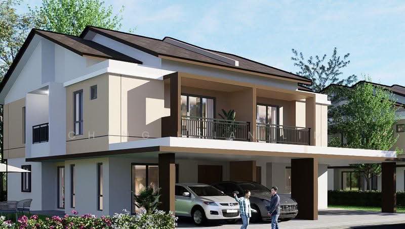 Rumah Berkembar untuk Dijual di Rumah Semi-D Dua Tingkat (A) di Lunas (Lunas) - Ching Hsian Lim - Exterior - PropertyGuru.com.my