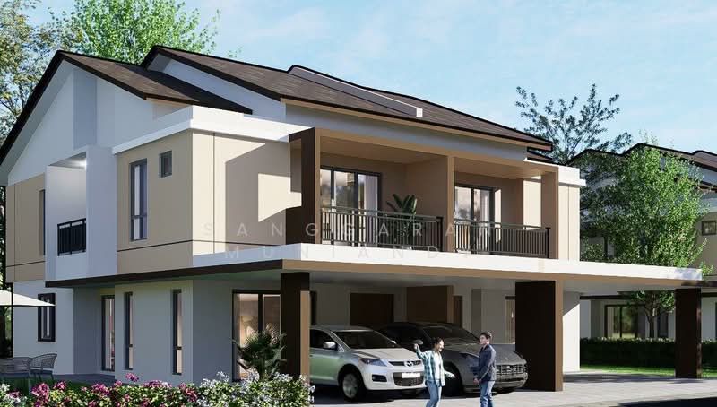 Semi-Detached House for Sale in Lunas (Kedah) - Sanggaran Muniandy - Exterior - PropertyGuru.com.my