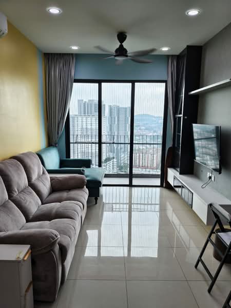 Servis Apartment untuk Disewa di Fortune Centra - CH Ng - Living Room - PropertyGuru.com.my