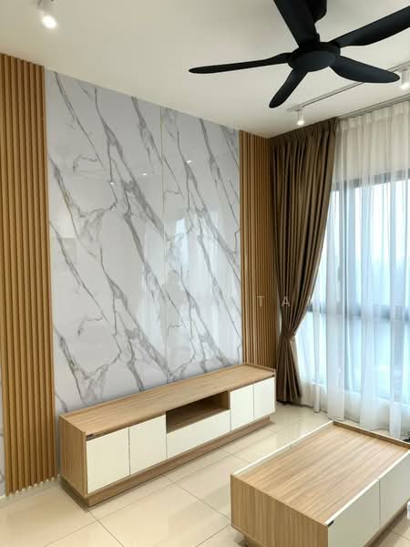 Servis Apartment untuk Disewa di Sunway Belfield - Darwin Tan - Living Room - PropertyGuru.com.my