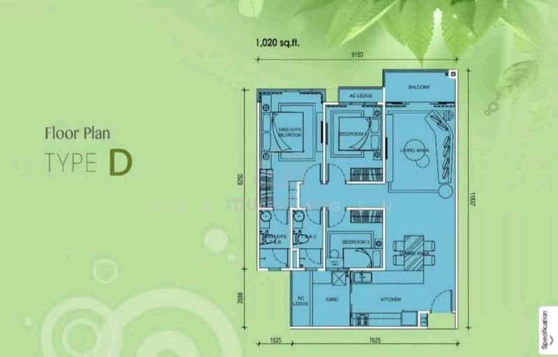 Service Residence for Sale at Damai Hillpark - Haron Agen - PropertyGuru.com.my