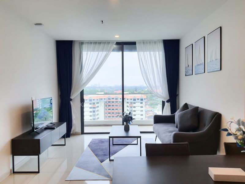 Servis Apartment untuk Disewa di The Straits - Kiki Ong - Living Room - PropertyGuru.com.my