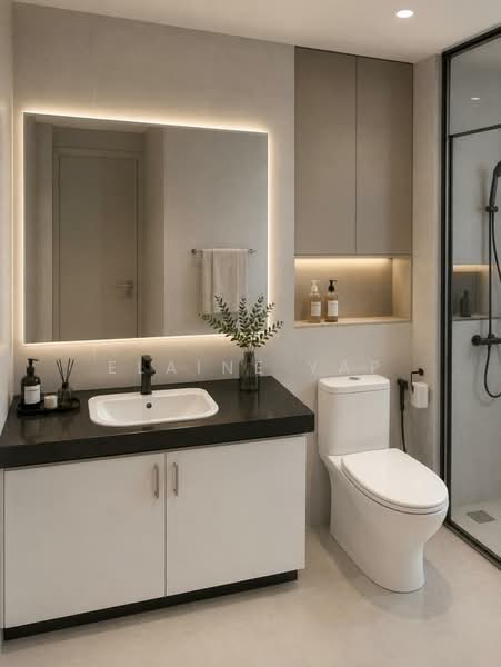 Servis Apartment untuk Dijual di Koi Kinrara - Elaine Yap - Bathroom - PropertyGuru.com.my