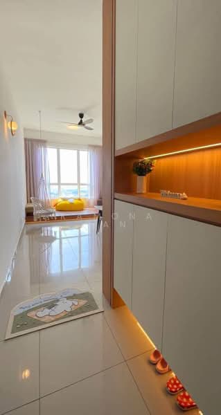 Service Residence for Rent at Amber Cove - Ramona Tan - Living Room - PropertyGuru.com.my