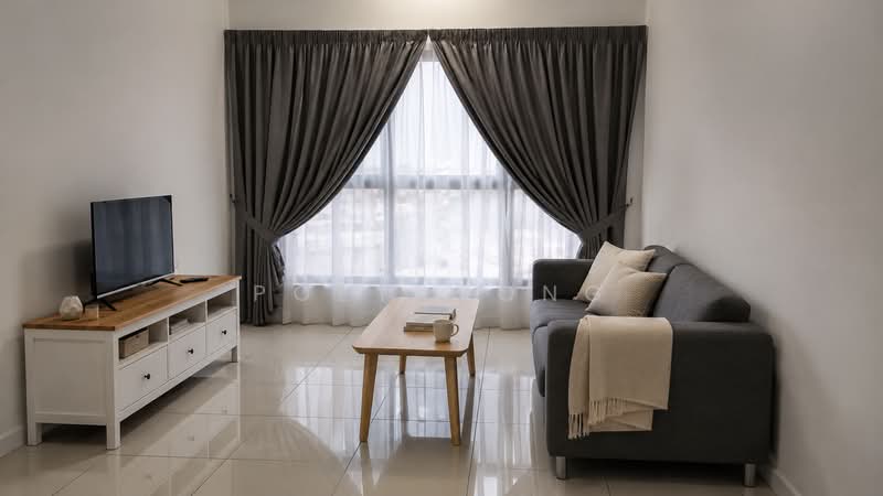 Service Residence for Sale at Le Pavillion - Poey Wong - Living Room - PropertyGuru.com.my