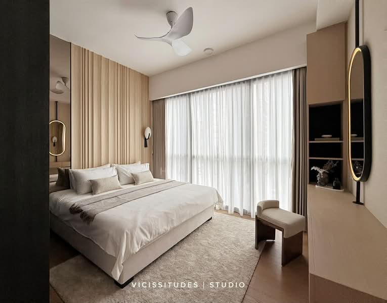 Servis Apartment untuk Disewa di TRX Residences - Michael Au - Bedroom - PropertyGuru.com.my