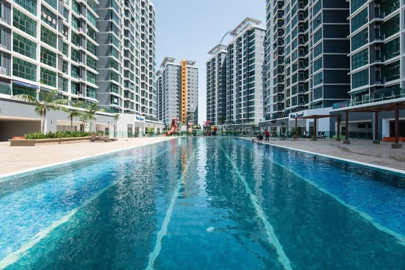 Service Residence for Rent at Vista Alam - Azizirrahim . - Pool - PropertyGuru.com.my