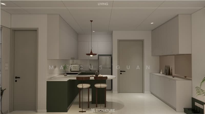 Servis Apartment untuk Disewa di Edelweiss @ Tropicana Gardens - Marcus Guan - Living Room - PropertyGuru.com.my