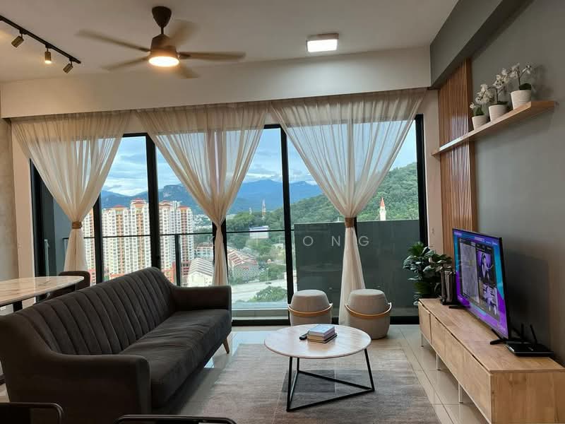 Condominium for Rent at EdgeWood Residences @ SkySanctuary - CK Teong - Living Room - PropertyGuru.com.my