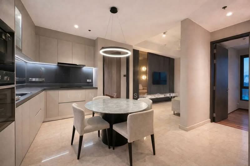 Service Residence for Rent at Marriott Residence @ Gurney - Lynnz Seow - Kitchen - PropertyGuru.com.my