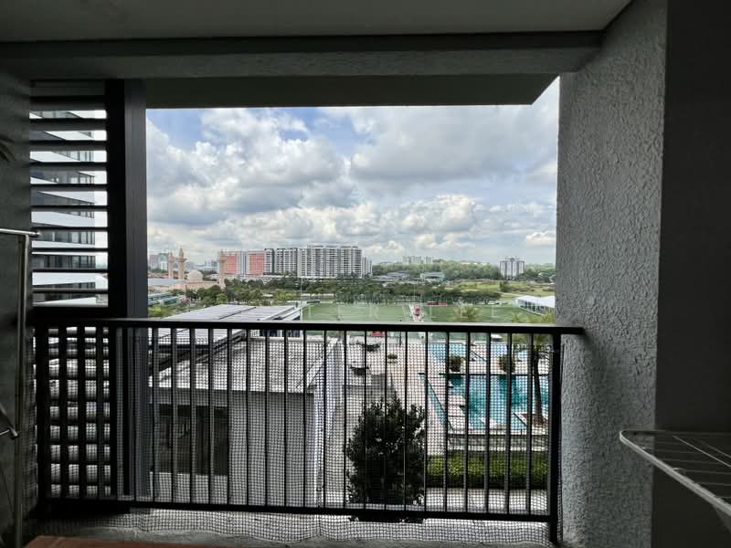 Servis Apartment untuk Dijual di Radia Residences - Lester Lee - Balcony - PropertyGuru.com.my