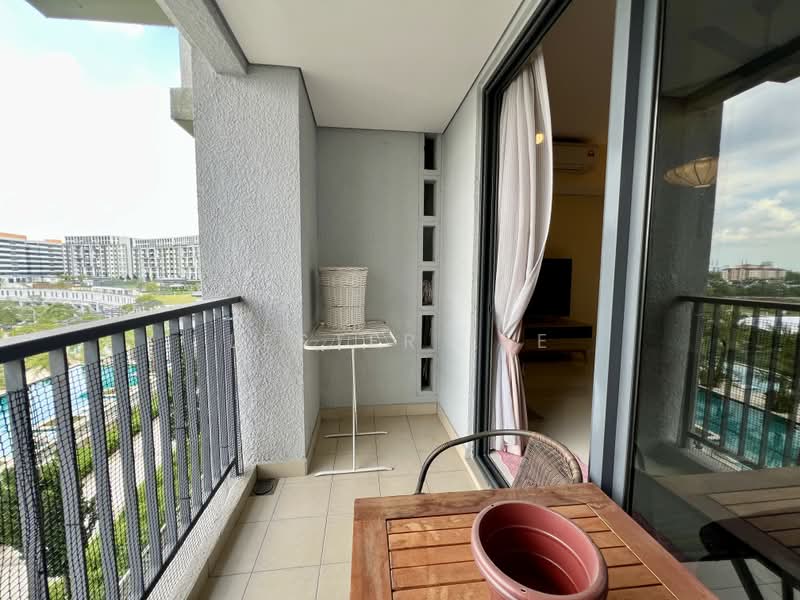 Servis Apartment untuk Dijual di Radia Residences - Lester Lee - Balcony - PropertyGuru.com.my