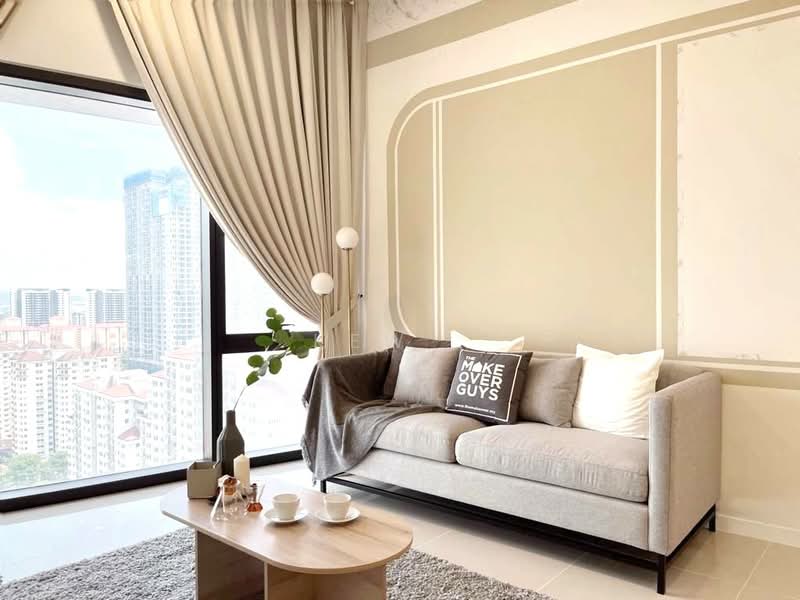 Servis Apartment untuk Disewa di Sapphire Paradigm - Kew . - Living Room - PropertyGuru.com.my