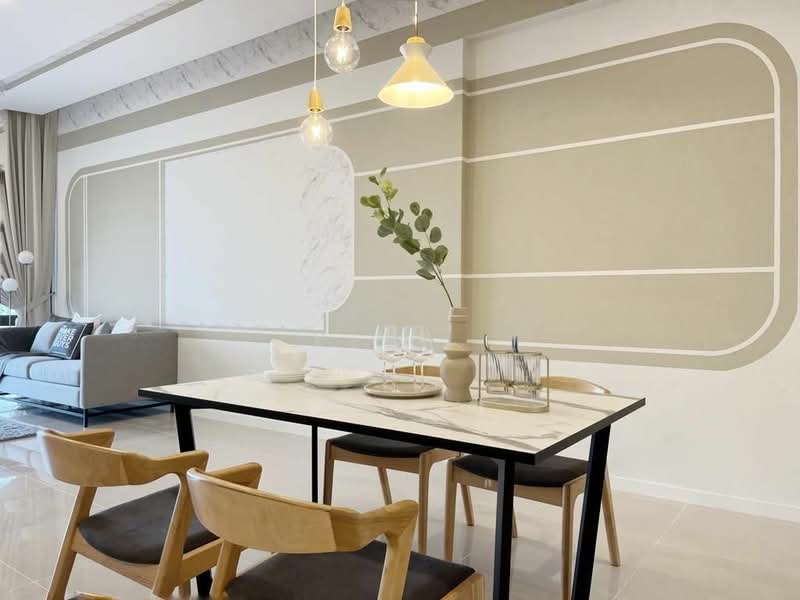 Servis Apartment untuk Disewa di Sapphire Paradigm - Kew . - Living Room - PropertyGuru.com.my