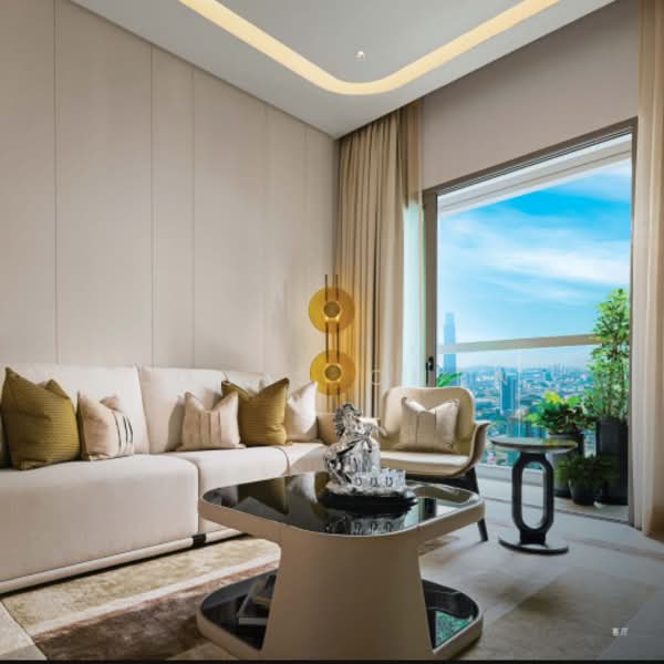 Service Residence for Sale at Pavilion Square - Louis Chen - Living Room - PropertyGuru.com.my