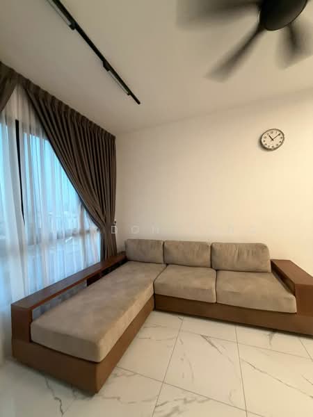 Servis Apartment untuk Disewa di Cubic Botanical - Gordon Tong - Living Room - PropertyGuru.com.my