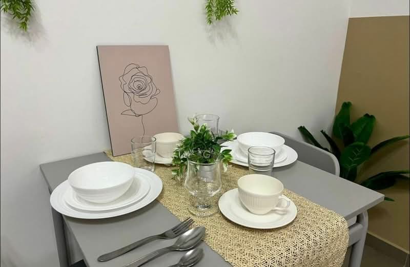 Service Residence for Rent at Mossaz @ Empire City - Sying Ho - Dining Room - PropertyGuru.com.my