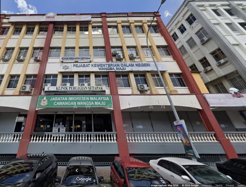 Shop for Rent in Taman Sri Rampai (Wangsa Maju) - Aw Qi Fan - Exterior - PropertyGuru.com.my