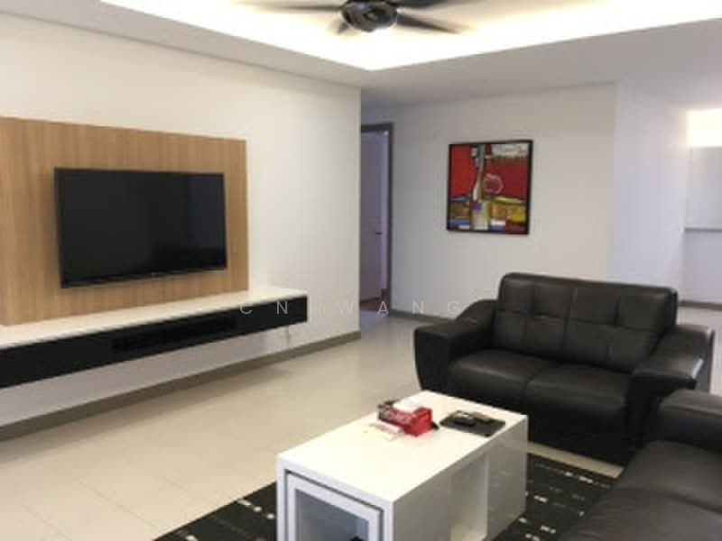 Kondominium untuk Dijual di The Straits View Condominium - CN Wang - Living Room - PropertyGuru.com.my