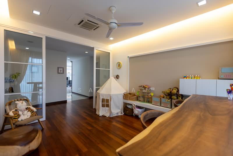Condominium for Rent at Infinity Beachfront Condominium - Sam Kam - Living Room - PropertyGuru.com.my