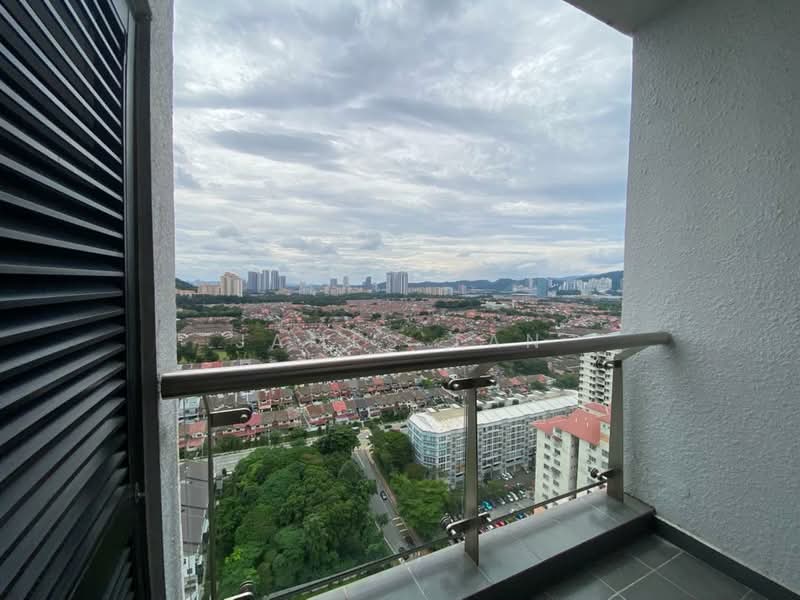 Servis Apartment untuk Disewa di Glomac Centro Service Apartment - James Tan - Balcony - PropertyGuru.com.my