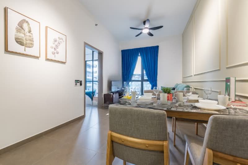 Service Residence for Rent at Mossaz @ Empire City - Sying Ho - Living Room - PropertyGuru.com.my