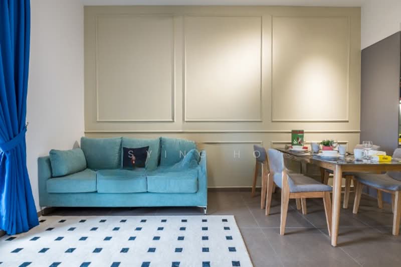 Service Residence for Rent at Mossaz @ Empire City - Sying Ho - Living Room - PropertyGuru.com.my