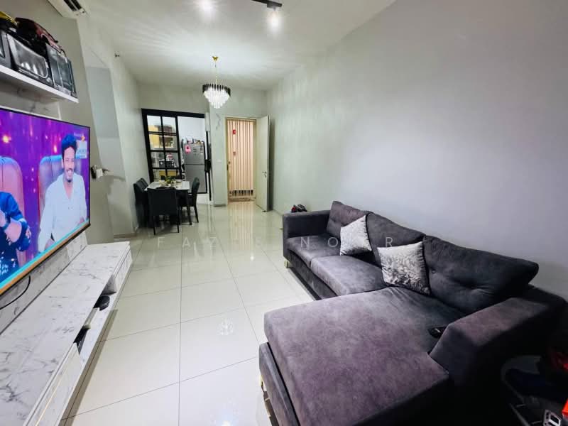 Service Residence for Sale at Habitus @ City of Elmina - Fazie Noor - Living Room - PropertyGuru.com.my