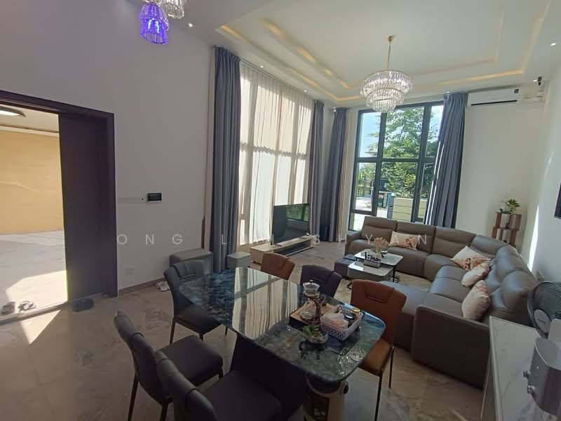 Rumah Kluster untuk Dijual di Forest City (Gelang Patah) - Ong Lih Shyan - Living Room - PropertyGuru.com.my