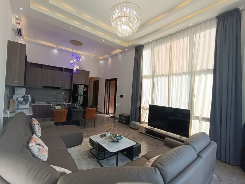 Rumah Kluster untuk Dijual di Forest City (Gelang Patah) - Ong Lih Shyan - Living Room - PropertyGuru.com.my