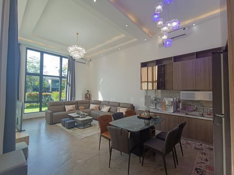 Rumah Kluster untuk Dijual di Forest City (Gelang Patah) - Ong Lih Shyan - Living Room - PropertyGuru.com.my