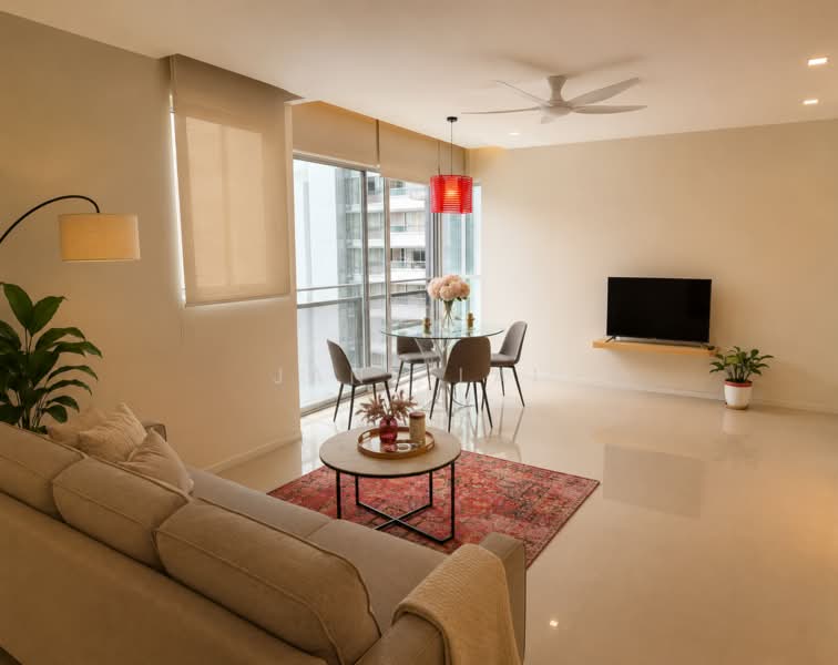 Service Residence for Sale at Verve Suites - Jane Lai - Living Room - PropertyGuru.com.my