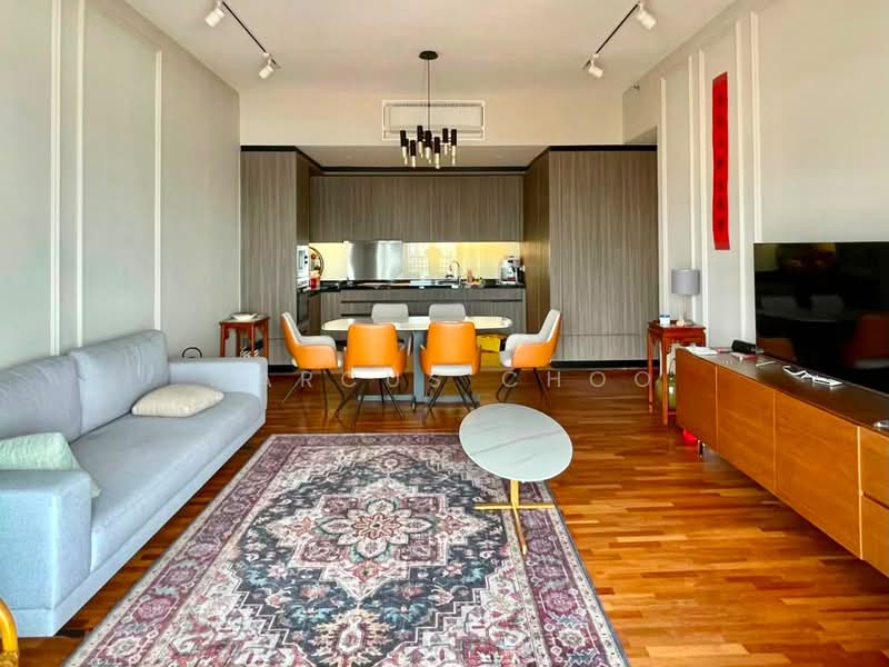 Service Residence for Rent at Straits Quay (The Suites at Waterside) - Marcus Choo - Living Room - PropertyGuru.com.my