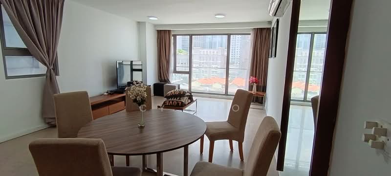 Service Residence for Sale at Bintang Fairlane Residences - CY Moo - Living Room - PropertyGuru.com.my