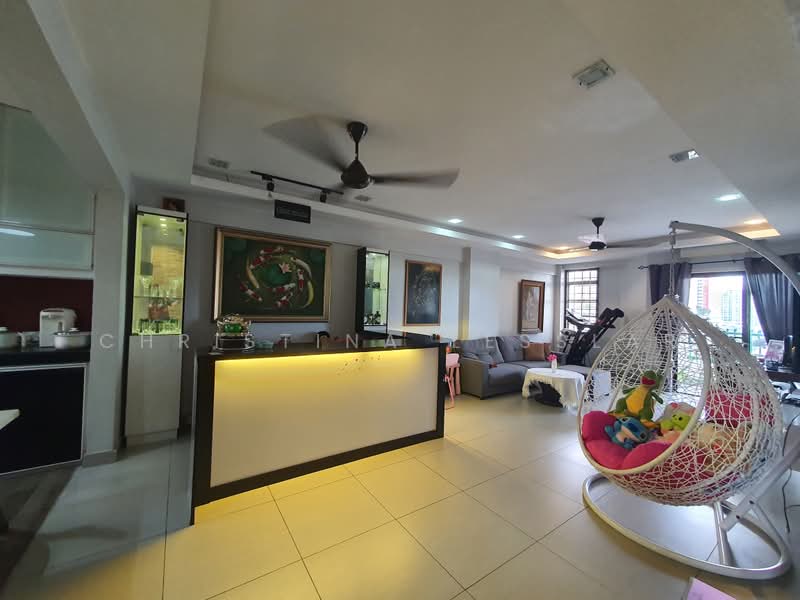 Condominium for Sale at Tropika Paradise Condominium - Christina Lesslar - Living Room - PropertyGuru.com.my