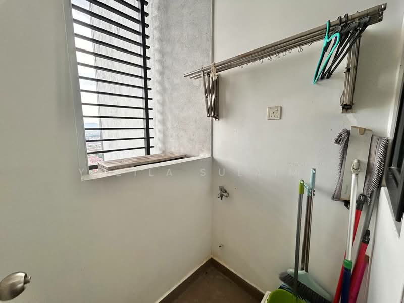 Service Residence for Rent at i-Residence @ i-City - Yazila Sulaimi - Balcony - PropertyGuru.com.my