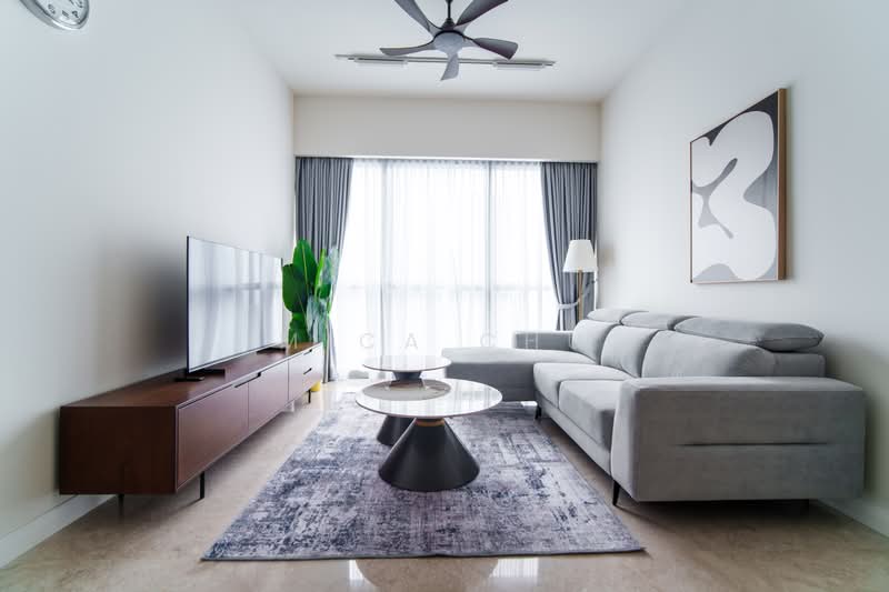 Servis Apartment untuk Disewa di TRX Residences - Mica Chu - Living Room - PropertyGuru.com.my