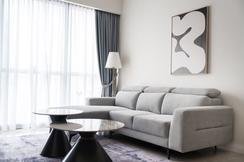 Servis Apartment untuk Disewa di TRX Residences - Mica Chu - Living Room - PropertyGuru.com.my