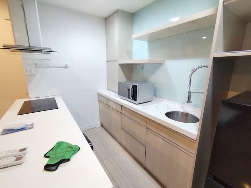 Servis Apartment untuk Disewa di Eve Suite / NZX Square - Owen Loke - Kitchen - PropertyGuru.com.my