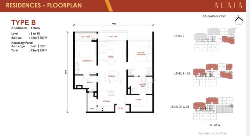 Servis Apartment untuk Dijual di Alaia Titiwangsa - Faez Ad - PropertyGuru.com.my