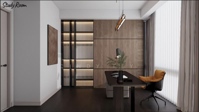 Servis Apartment untuk Disewa di Crown Residences @ Pavilion Damansara Heights - Cindy Tey - Study - PropertyGuru.com.my